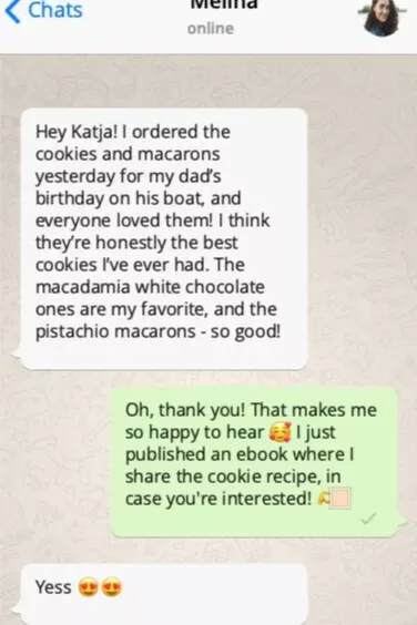 Christian's baked cookies